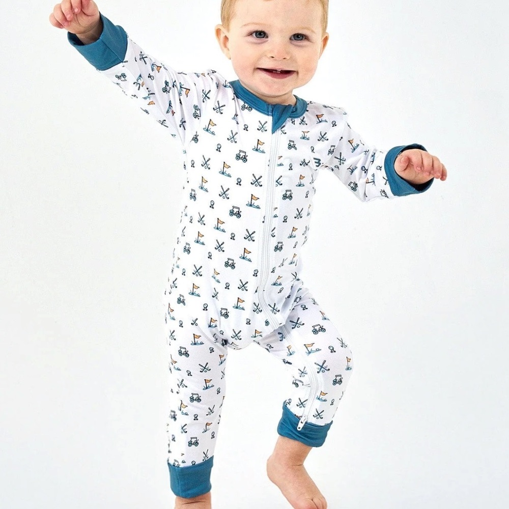 BURLEBO | Baby Zip Up - Hole in One